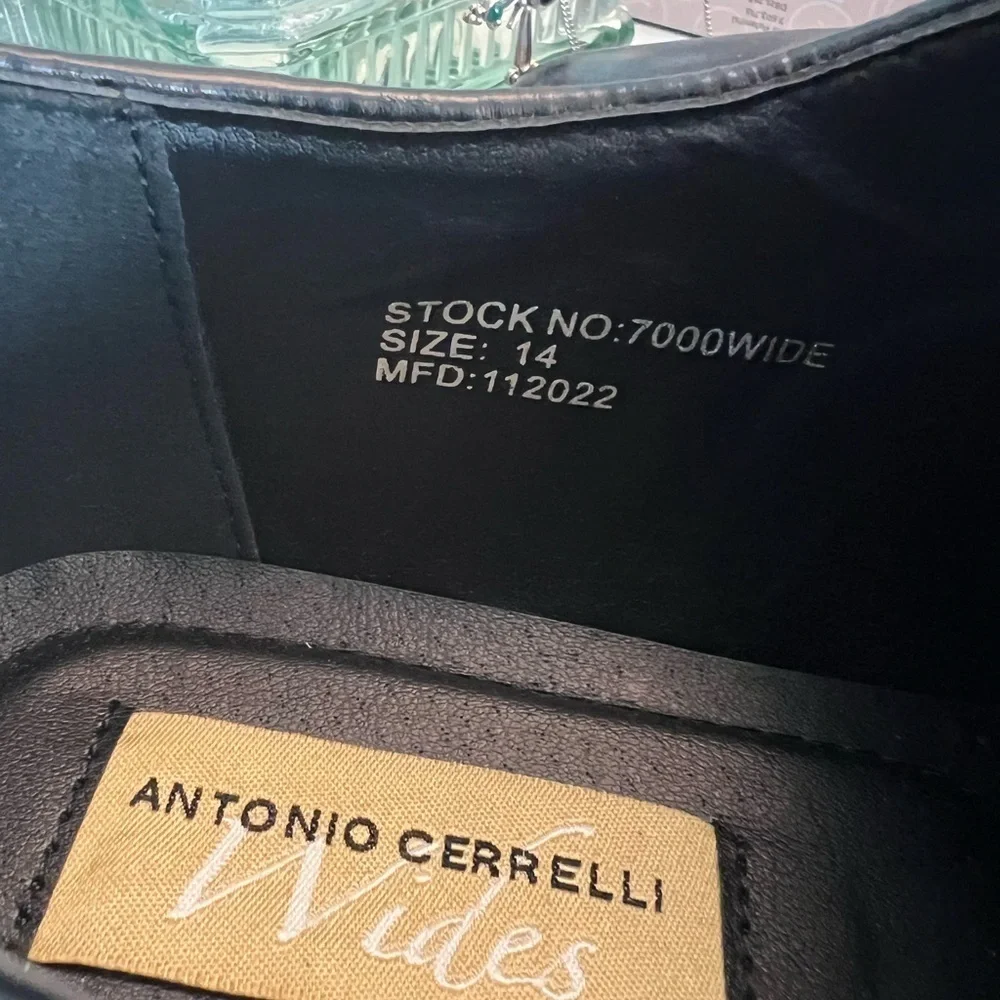 Classic Black Leather Derbys